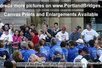 John Edwards Rally Portland