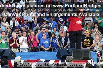 John Edwards Rally Portland