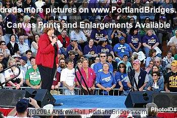 John Edwards Rally Portland