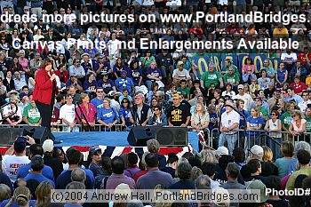 John Edwards Rally Portland