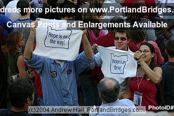 John Edwards Rally Portland