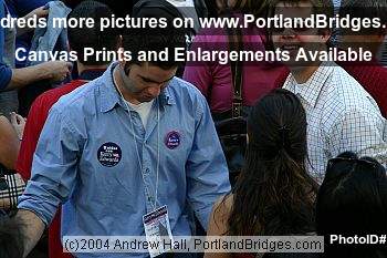 John Edwards Rally Portland