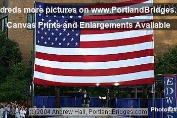 John Edwards Rally Portland