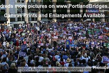John Edwards Rally Portland
