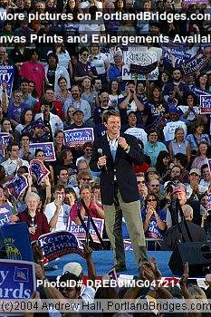 John Edwards Rally Portland