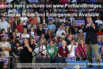 John Edwards Rally Portland