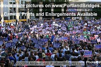 John Edwards Rally Portland
