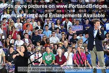 John Edwards Rally Portland