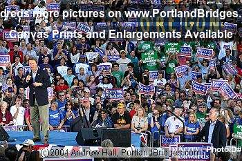 John Edwards Rally Portland