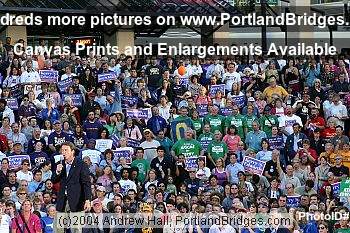 John Edwards Rally Portland