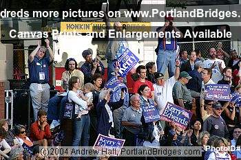 John Edwards Rally Portland