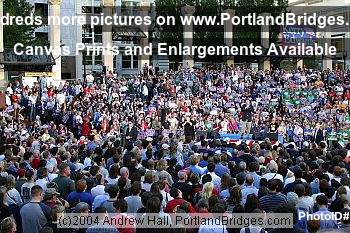 John Edwards Rally Portland