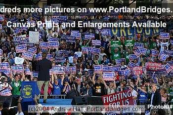 John Edwards Rally Portland