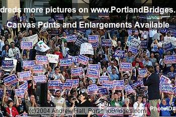 John Edwards Rally Portland