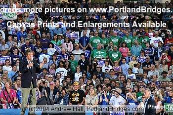 John Edwards Rally Portland
