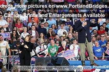 John Edwards Rally Portland