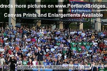 John Edwards Rally Portland