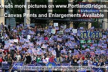 John Edwards Rally Portland