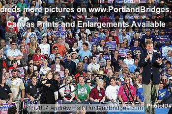 John Edwards Rally Portland
