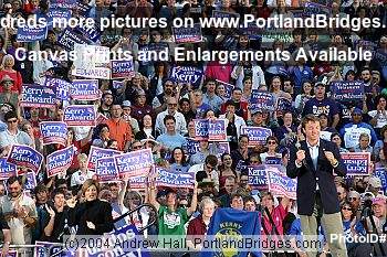 John Edwards Rally Portland