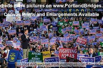John Edwards Rally Portland