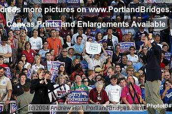 John Edwards Rally Portland