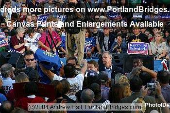 John Edwards Rally Portland