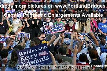 John Edwards Rally Portland