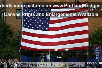 John Edwards Rally Portland