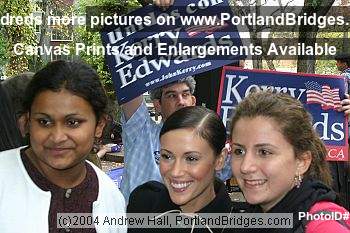 Alyssa Milano GOTV rally (Portland, Oregon)