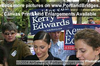 Alyssa Milano GOTV rally (Portland, Oregon)