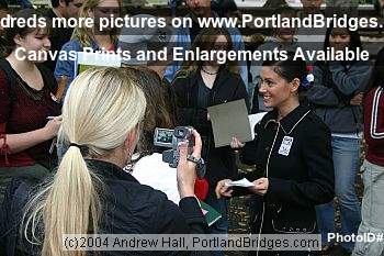 Alyssa Milano GOTV rally (Portland, Oregon)