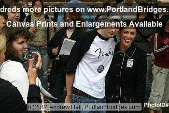 Alyssa Milano GOTV rally (Portland, Oregon)