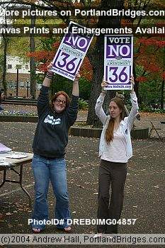 Alyssa Milano GOTV rally (Portland, Oregon)