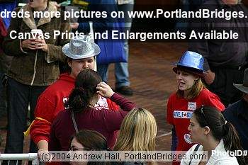 Michael Moore Rally for John Kerry, Portland State University, 2004