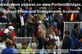 Michael Moore Rally for John Kerry, Portland State University, 2004