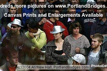 Michael Moore Rally for John Kerry, Portland State University, 2004