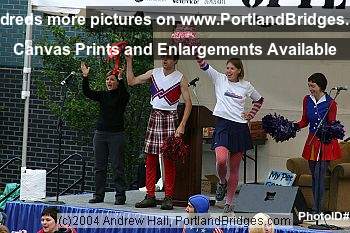 Michael Moore Rally for John Kerry, Portland State University, 2004