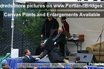 Michael Moore Rally for John Kerry, Portland State University, 2004