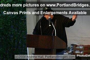 Michael Moore Rally for John Kerry, Portland State University, 2004