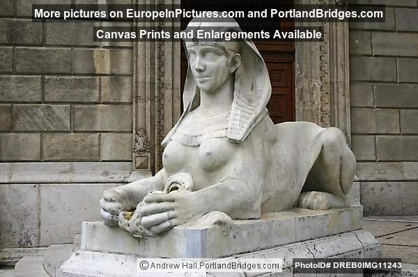 Sphinx Statue, Budapest Opera House