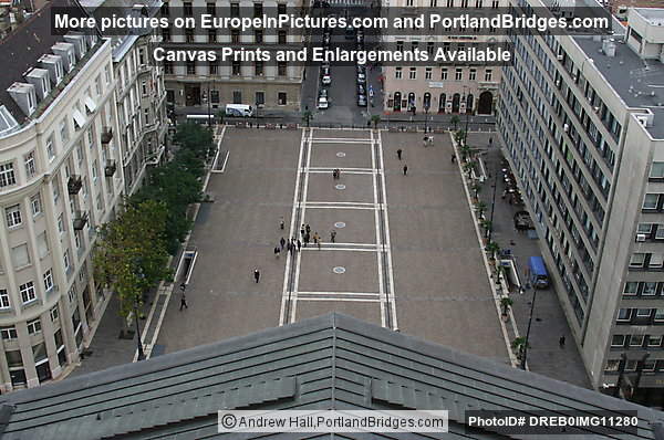 Budapest View From St. Stephens Basilica 