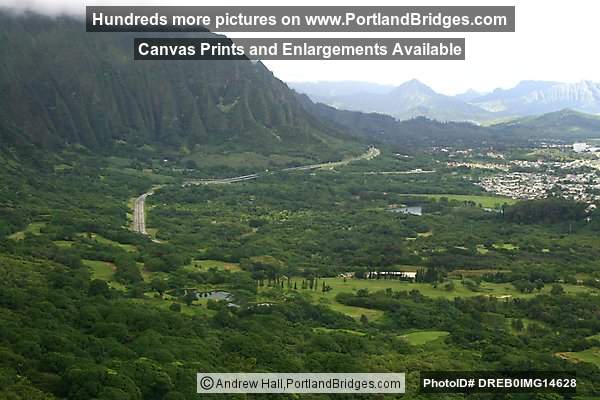 Oahu, Hawaii:  Pali Lookout, Kane'ohe