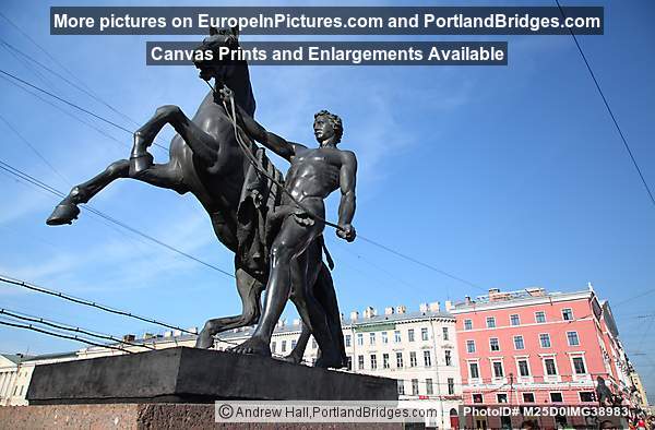 Rider on Horse Statue, Anichkov Bridge