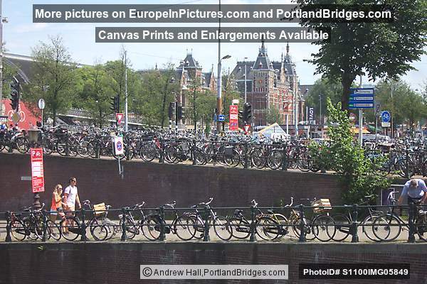 Bikes by Centraal Station