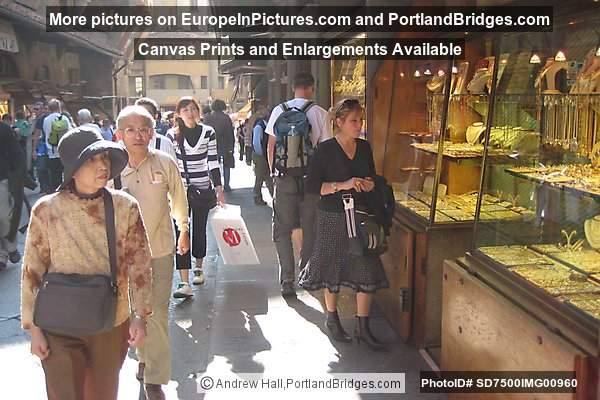On Pont Vecchio in Florence