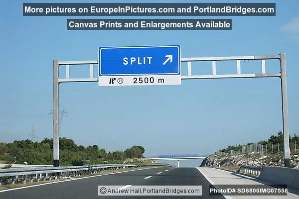 A1 - Offramp to Split, Croatia