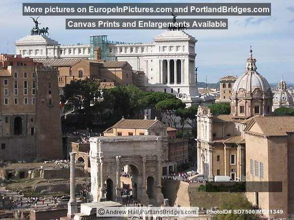 Arch of Septimius Severus, Roman Forum