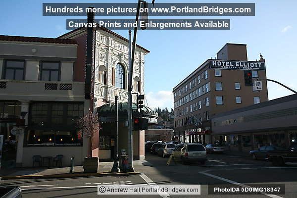 Liberty Theatre, Hotel Elliot, Astoria, Oregon