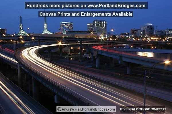 Light Streaks, Oregon Convention Center (Portland, Oregon)